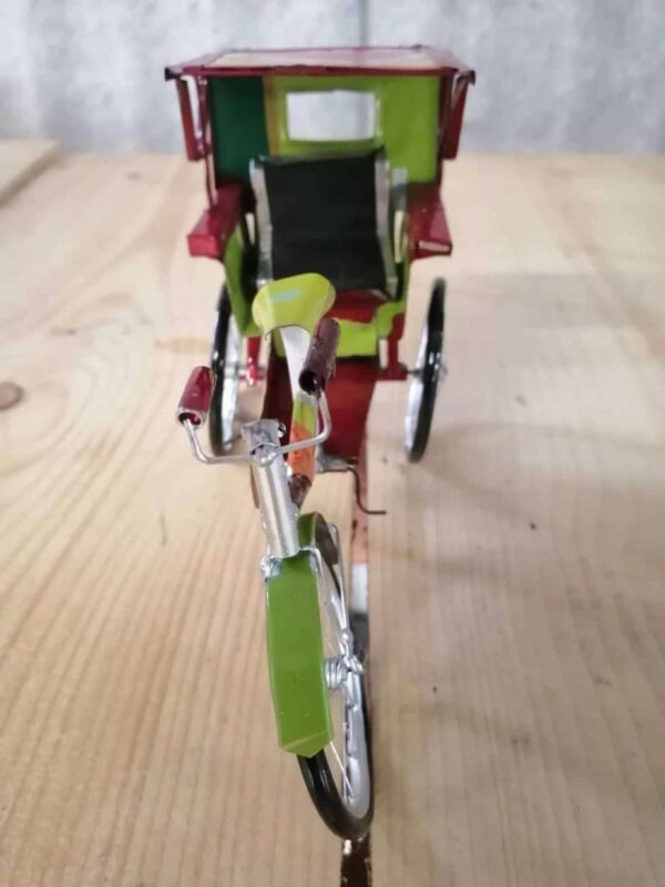 handmade model rickshaw