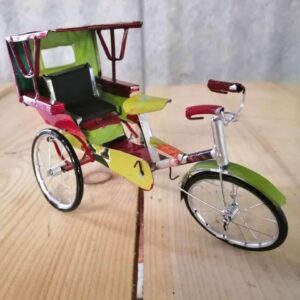 handmade model rickshaw