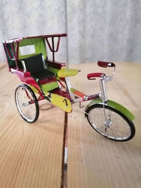 handmade model rickshaw