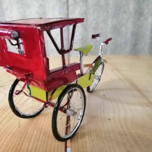 handmade model rickshaw