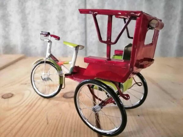 handmade model rickshaw