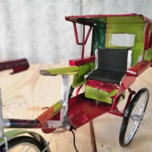 handmade model rickshaw