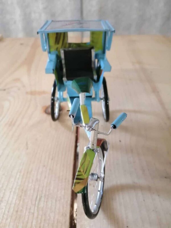 handmade model rickshaw