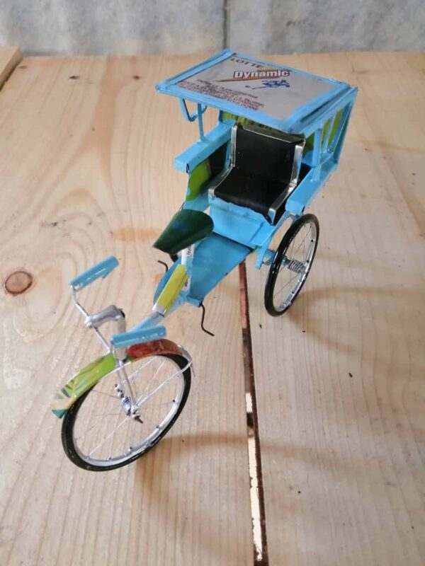 handmade model rickshaw